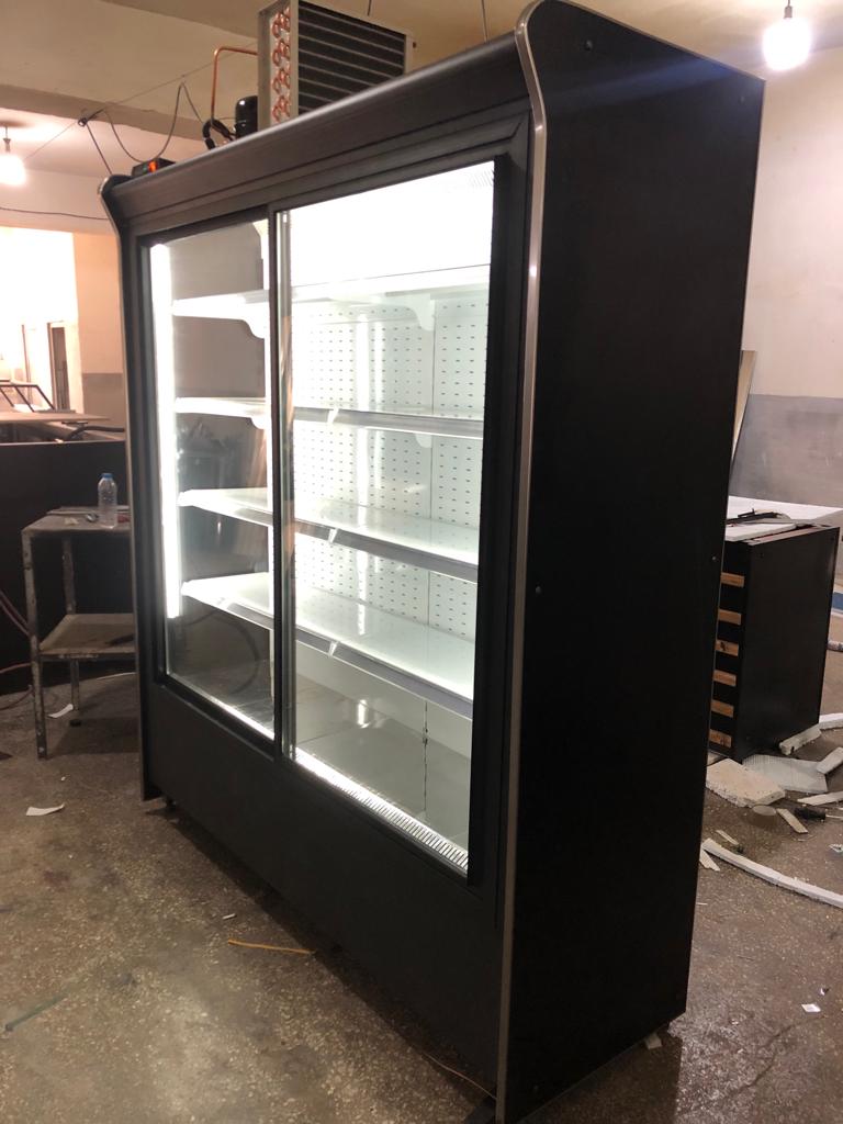 2 metre sütlük dolabı sürgülü 