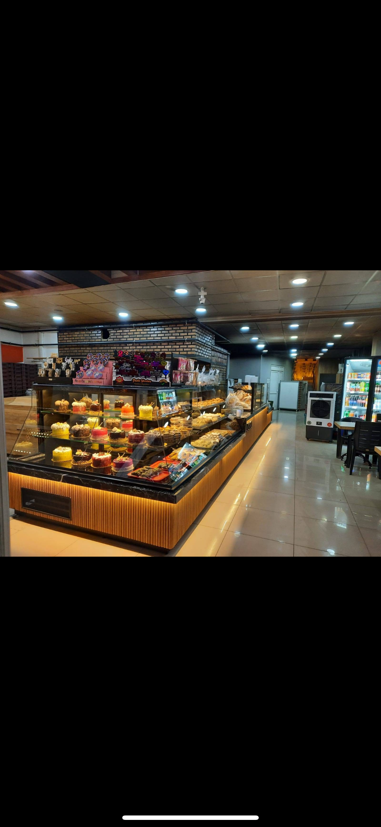 Pasta teşhir vitrini 